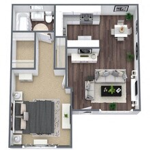 1 Bedroom 85 85 floor plan